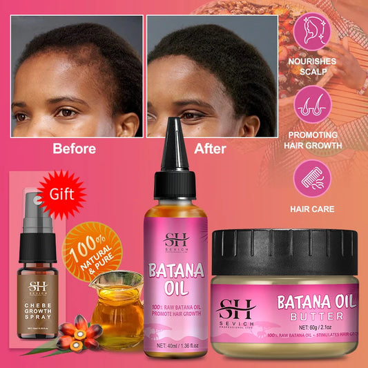 100% Pure Batana Hair Growth Oil